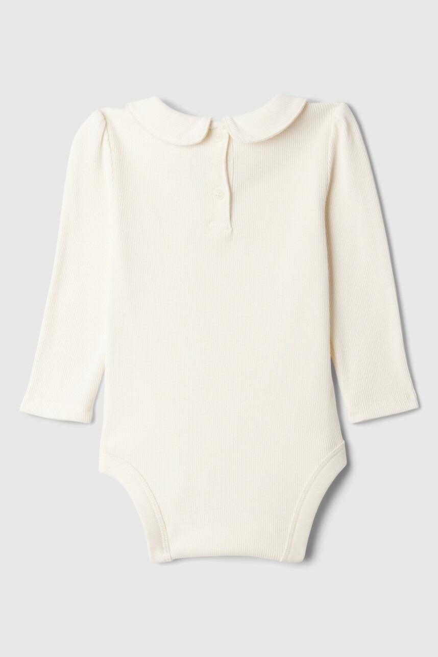 Body Manga Larga Bebé Ivory Frost