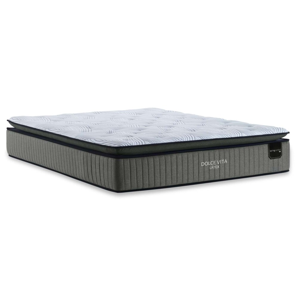 COLCHÓN 2 PLAZAS RESORTESPOCKET GRIS DOLCEVITA