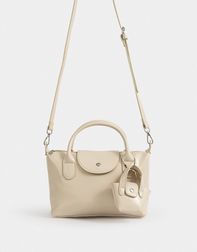 City Cartera City Crudo - Blanco Crudo