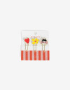 Útiles Varios Clips Utiles - Combinacion Tricolor