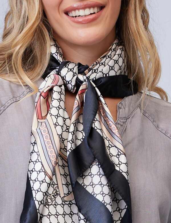 Bandana Print NEGRO/MULTI