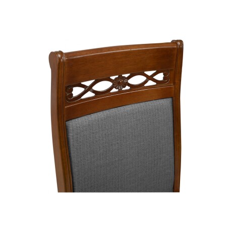 JUEGO DE COMEDOR RUBBERWOOD MARRON KIMMO OVAL