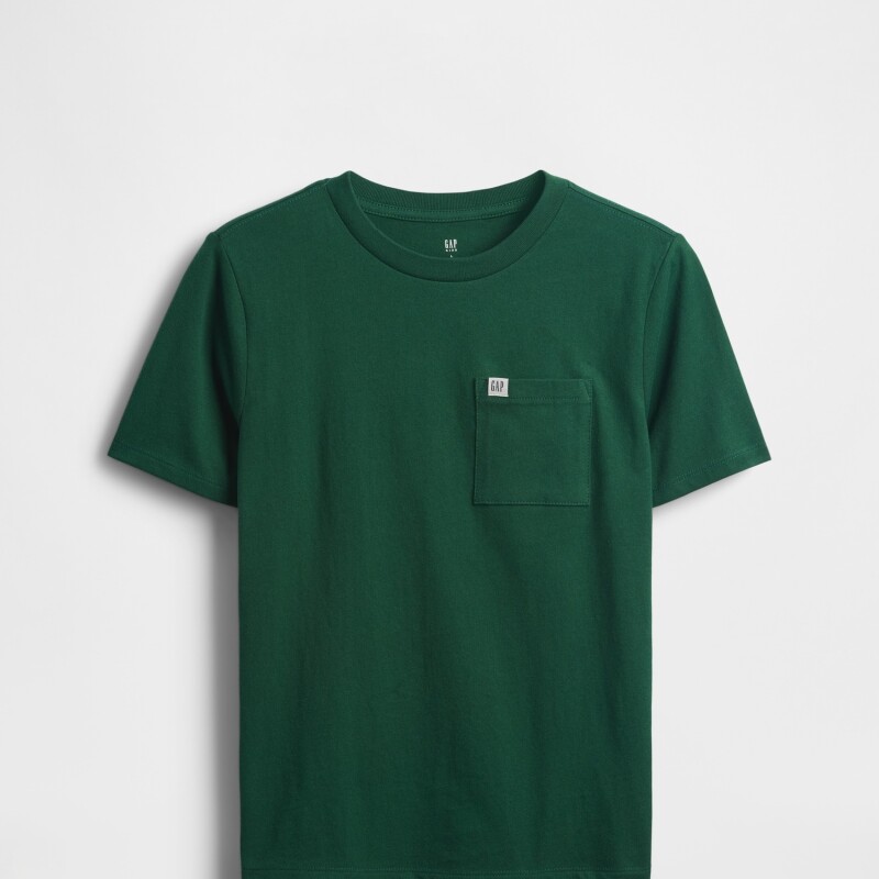 FRCH SS ORIGINAL LOGO POCKET TEE EVERGREEN GLAMOUR