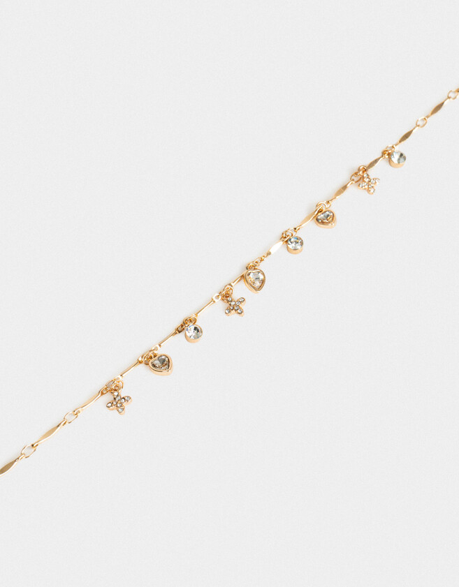 Collares Cortos De metal Collar Corto Metal Multicharm Dorado - Dorado