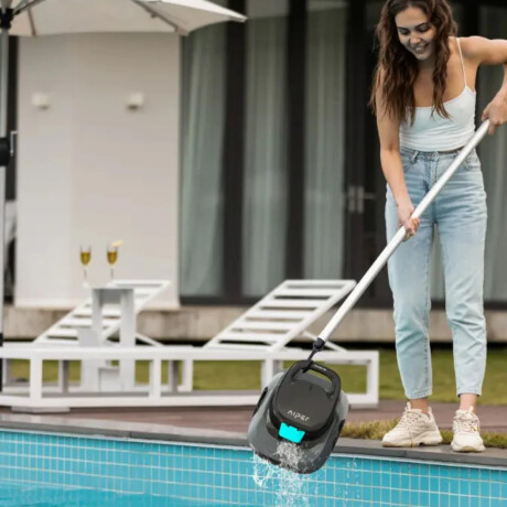 Limpiador Robot de piscina Aiper Scuba SE robot inalambrico negro/azul