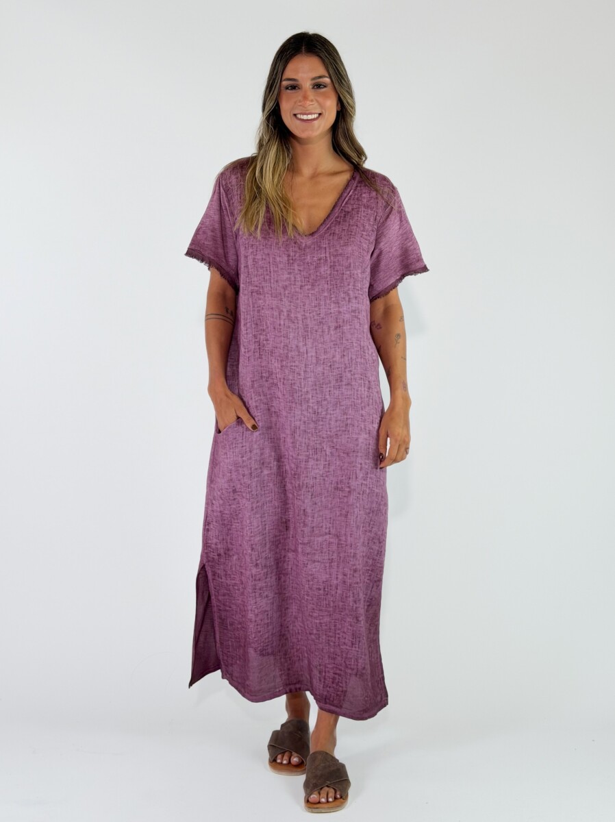 VESTIDO CAICOS - PURPURA 