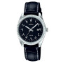 Reloj CASIO LTP1302L-1B3VDF en Cuero Negro Esfera 34mm 0