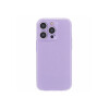 Protector iPhone 15 Pro color púrpura con brillos Protector Iphone 15 Pro Color Púrpura Con Brillos