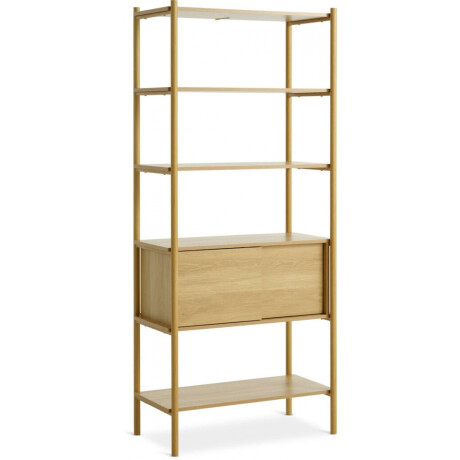 Estanteria Lindved 6 Estantes 2 Puertas