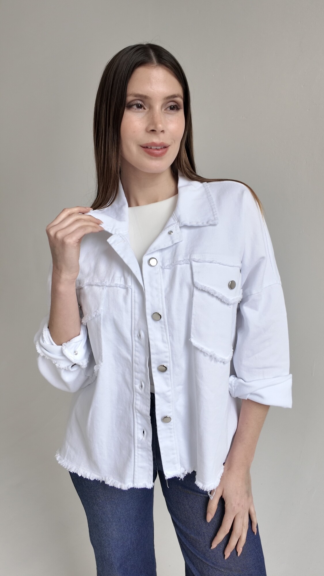 Sobre camisa Alessandrina Blanco