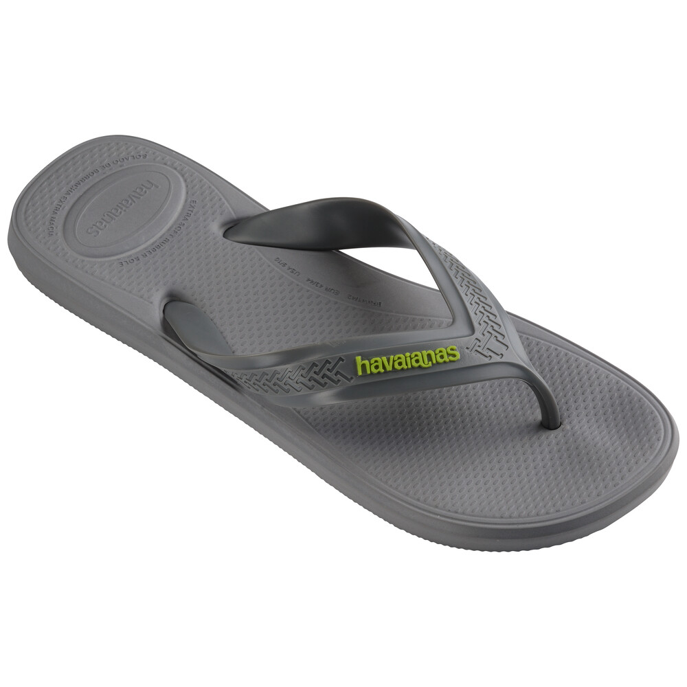 Sandalias Havaianas Top Max Comfort FC Hombre Acero Gris