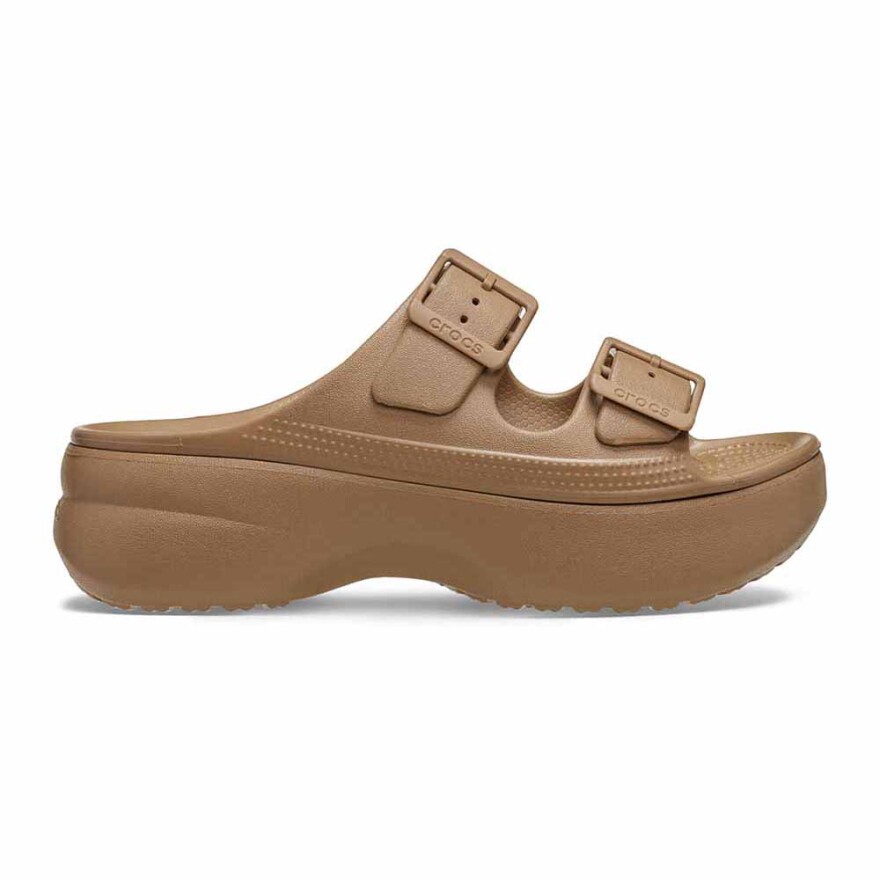 Sandalias Crocs Saturday Platform Sandal W Mujer Sepia