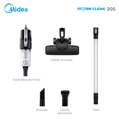 Aspiradora Stick Ciclónica 2 en 1 Midea 20S V19T01A20S0A