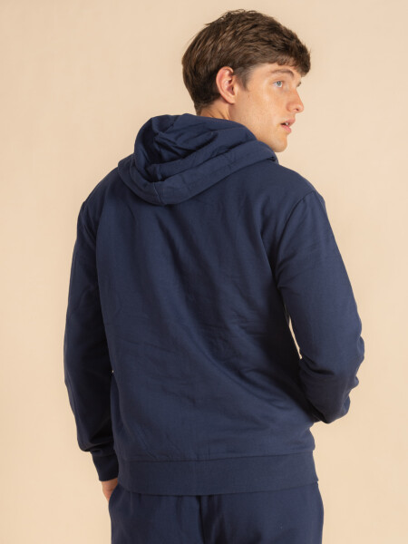 Chaqueta deportiva con capucha Azul marino