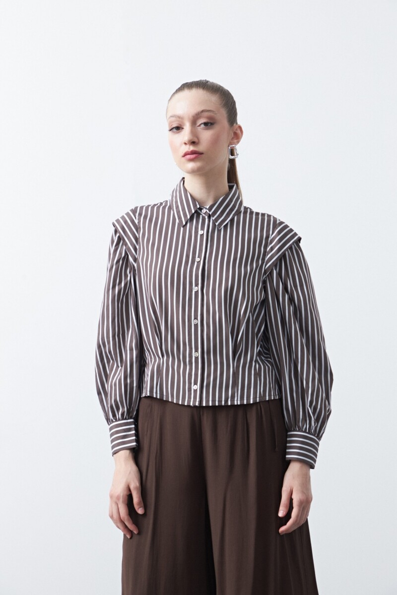 CAMISA PULIZO Chocolate