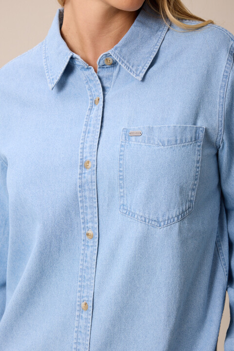 CAMISA LIVAR POLANCO Azul Medio