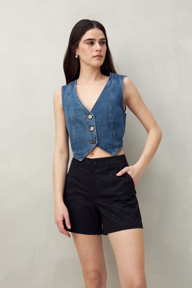 SHORT TAKAI Negro