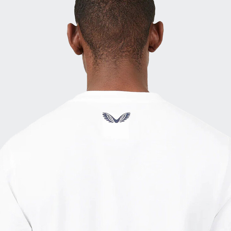 Remera Castore Logo Tee Blanco