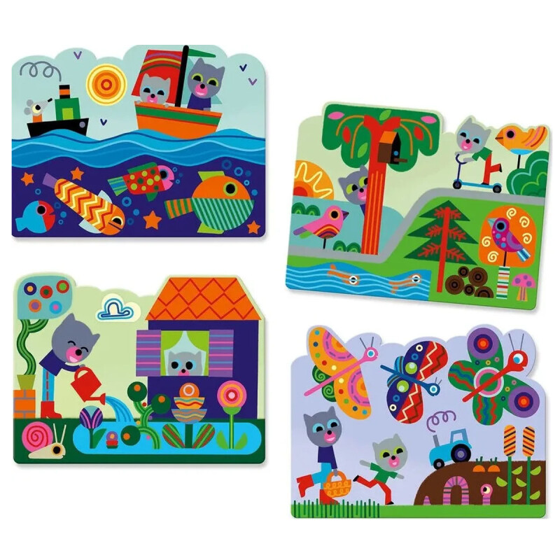 Dibujos Mágicos Para Colorear En El Jardín Djeco Dibujos Mágicos Para Colorear En El Jardín Djeco