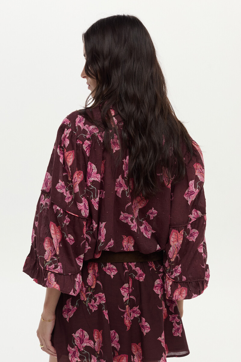 Blusa Mia Bordo
