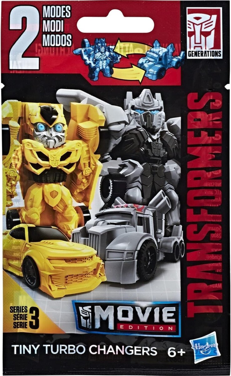 Transformers Hasbro Bolsita Sorpresa Tiny Turbo Changers 