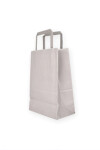 Bolsa lisa acuario 14x08x20 cm GRIS SOMBRA