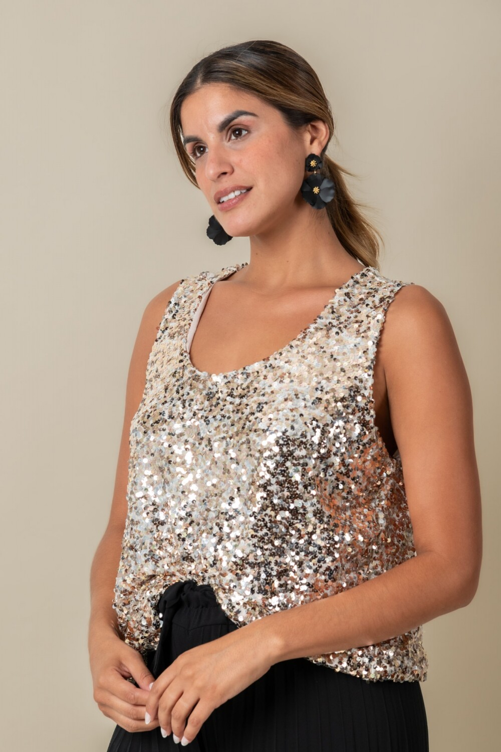 BLUSA NEROLI Dorado