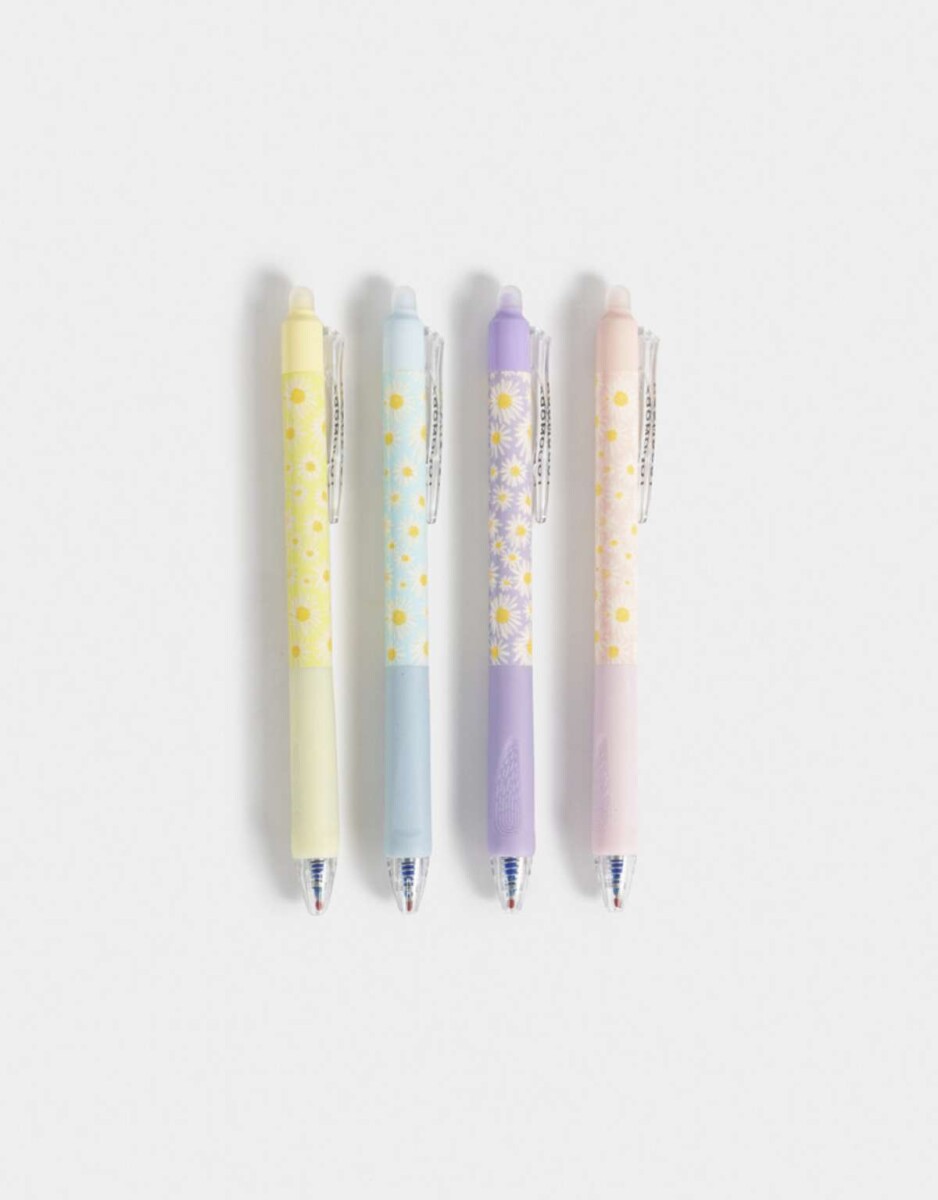 Set De Lapiceras De Colores - Combinacion Multicolor 