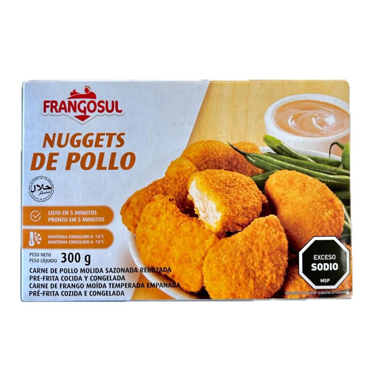 Nuggets de Pollo 300 Grs Frangosul 