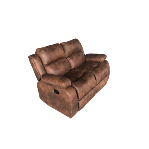 RECLINER SOFA L6611 2 CUERPOS MARRON RECLINER SOFA L6611 2 CUERPOS MARRON