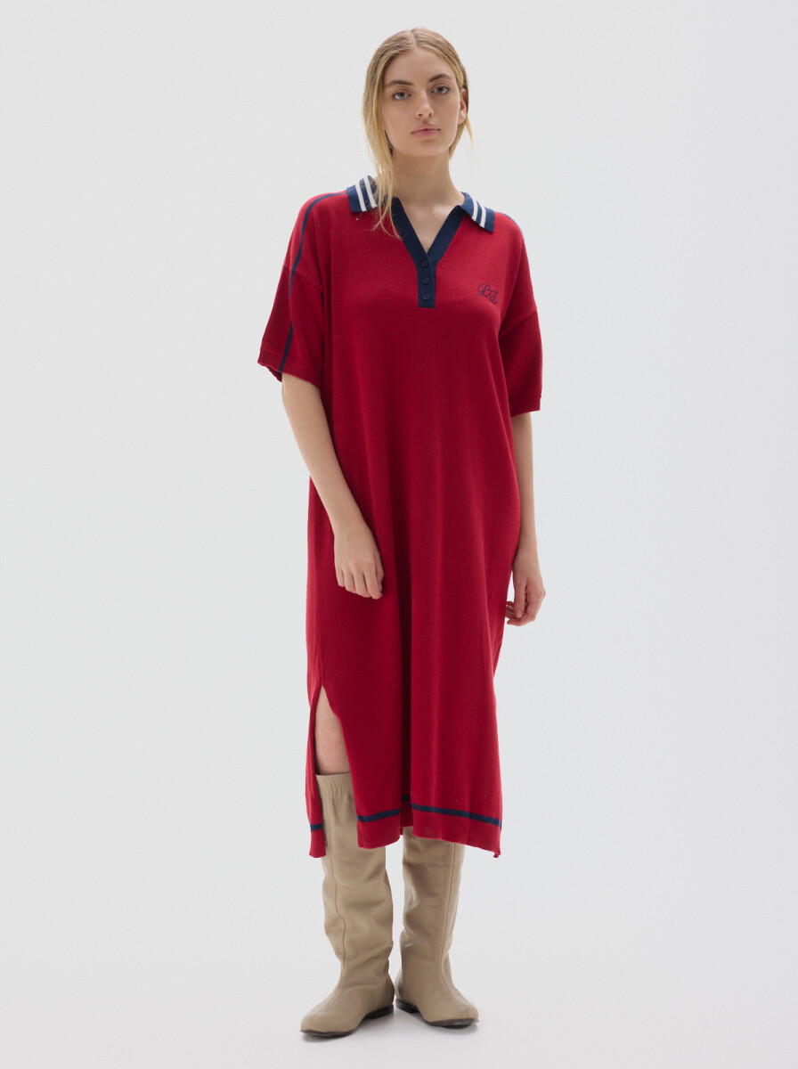 Vestido Pol - Cherry 