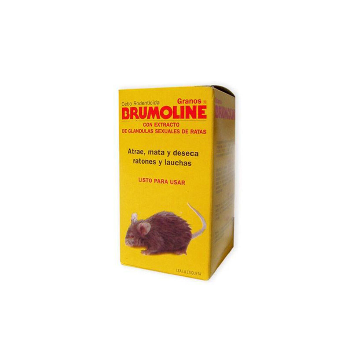Raticida BRUMOLINE 100 Grs Ratones Lauchas 