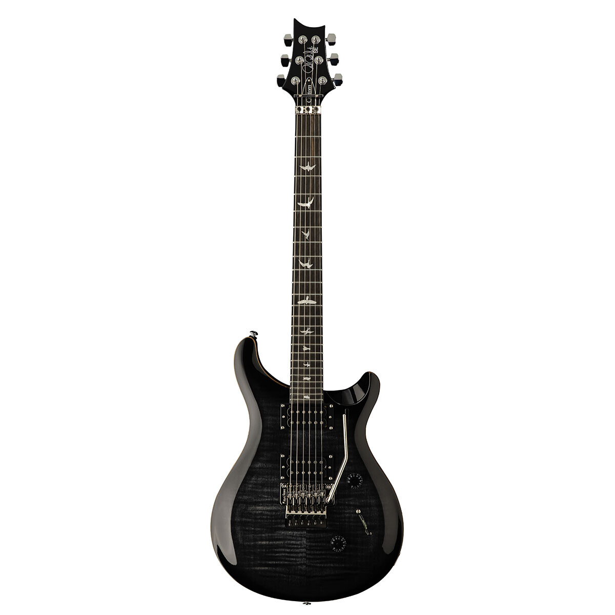 Guitarra Electrica Prs Se Floyd Custom 24 Charcoal Burst 