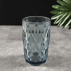 Vaso de Vidrio Alto Diseño Diamante Set 6 Unidades Vaso de Vidrio Alto Diseño Diamante Set 6 Unidades
