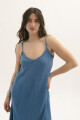 VESTIDO JEAN LYOCELL AZUL