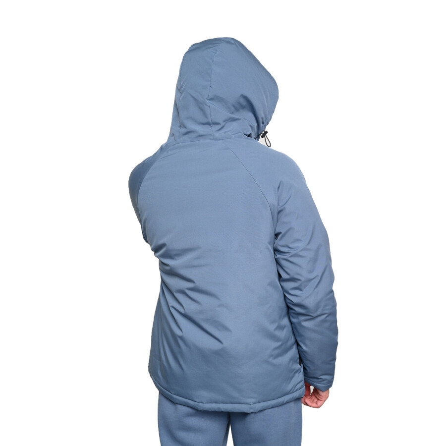 Campera de Hombre Umbro Crafted Pro Azul Piedra - Negro