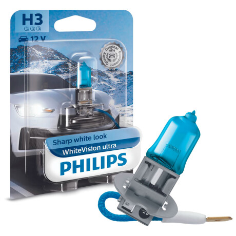 LAMPARA - H3 12V 55W ULTRA BLANCA PHILIPS LAMPARA - H3 12V 55W ULTRA BLANCA PHILIPS