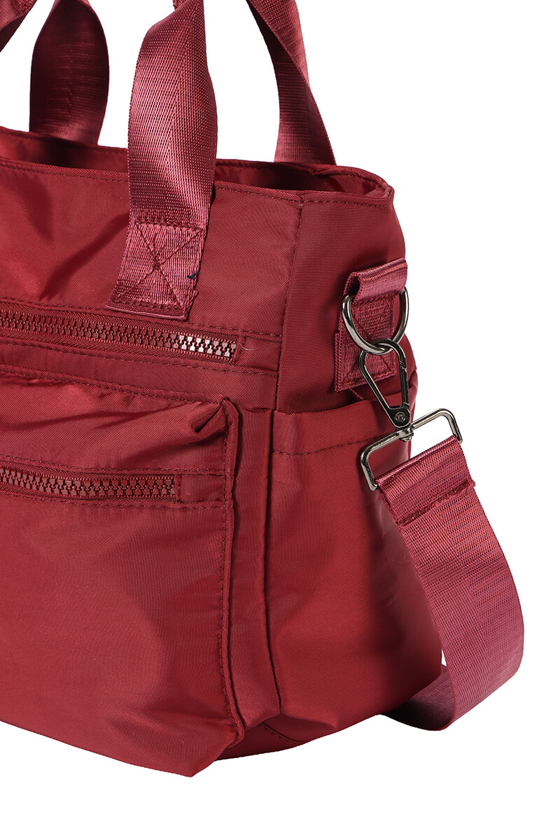 Bandolera Isabella Bordeaux