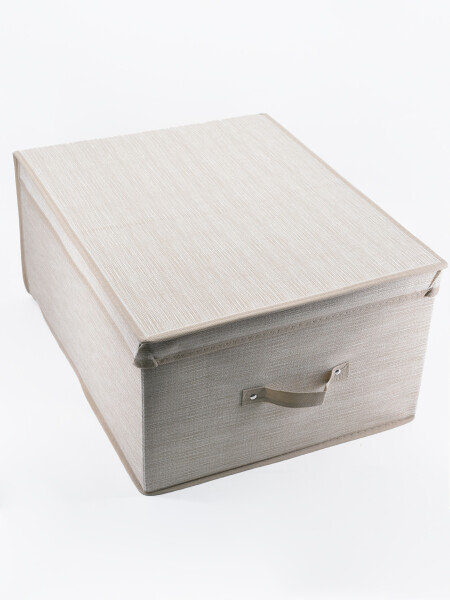 CAJA ORGANIZADORA BEIGE TNT BEIGE