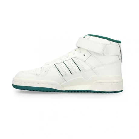 adidas FORUM MID cloud white/collegiate green/cloud white