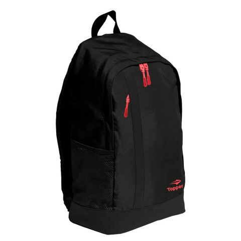 MOCHILA TEAM TOPPER Bordo fig NEGRO