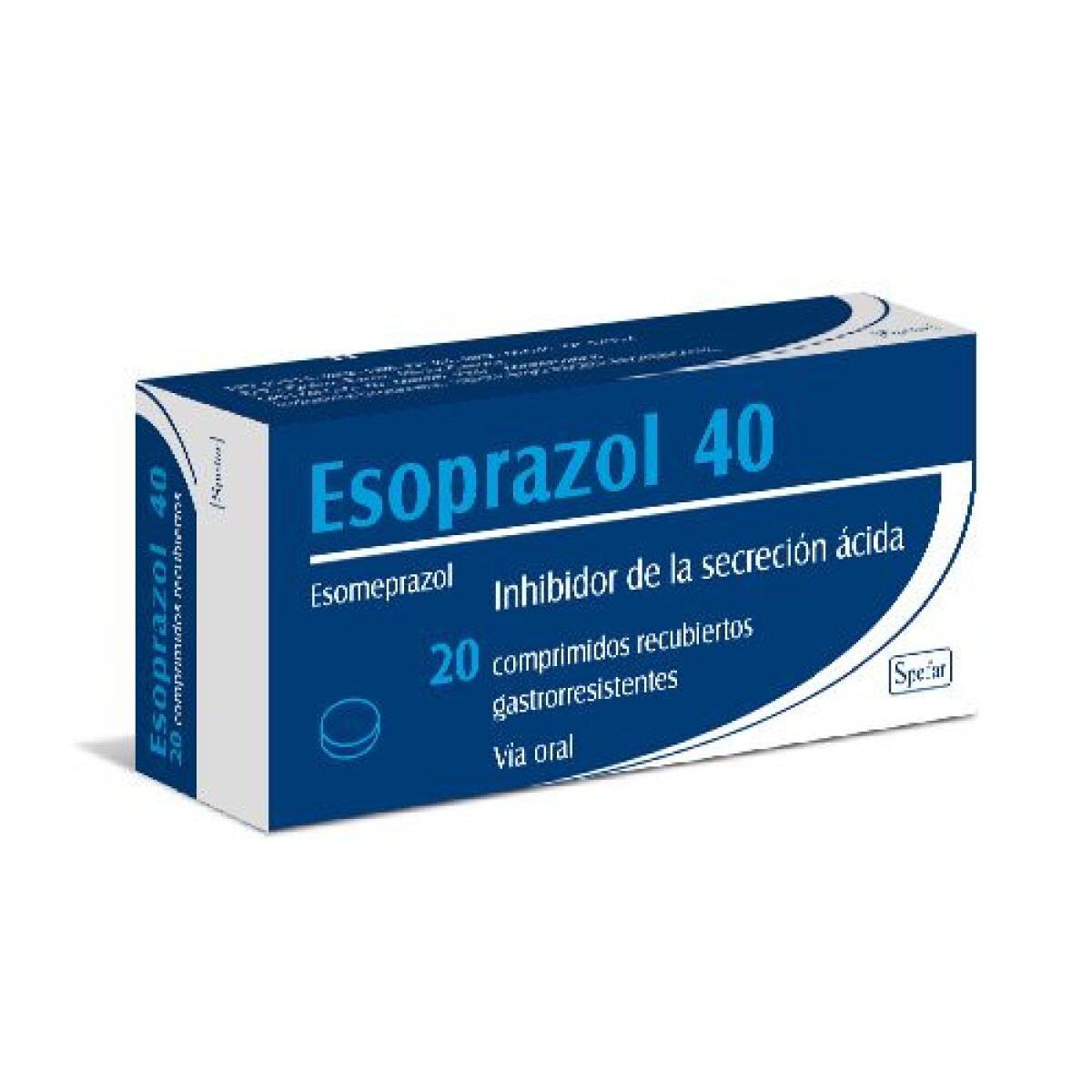 Esoprazol Spefar 40mg 20 Comprimidos 