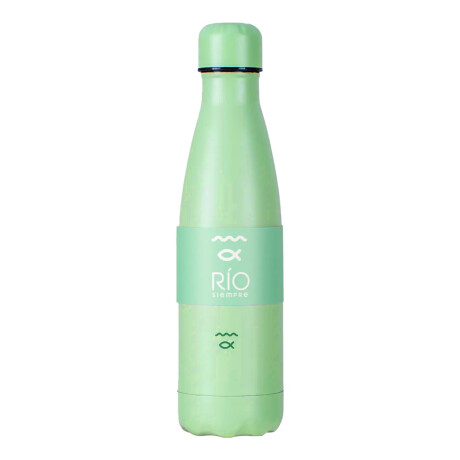 Botella Rio Acero Inox Tapa Rosca Verde