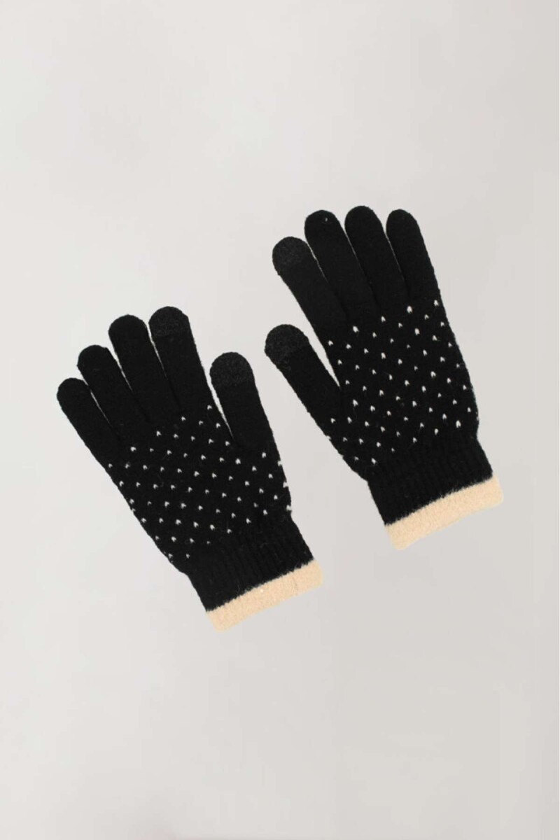 Guantes mini sports - Negro 
