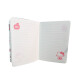 Cuaderno acolchonado Hello Kitty blanco