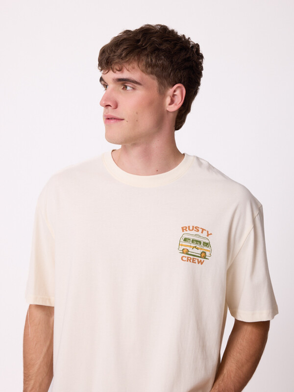 T-SHIRT LUNGUD RUSTY Crudo
