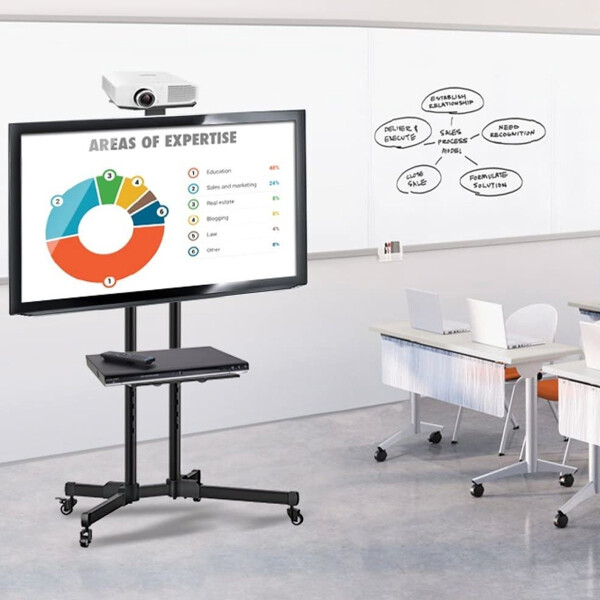 Soporte De Piso Para Tv De 32-65" Ledstar Ts-1500 SOPORTE MOVIL PISO LEDSTAR 32/65