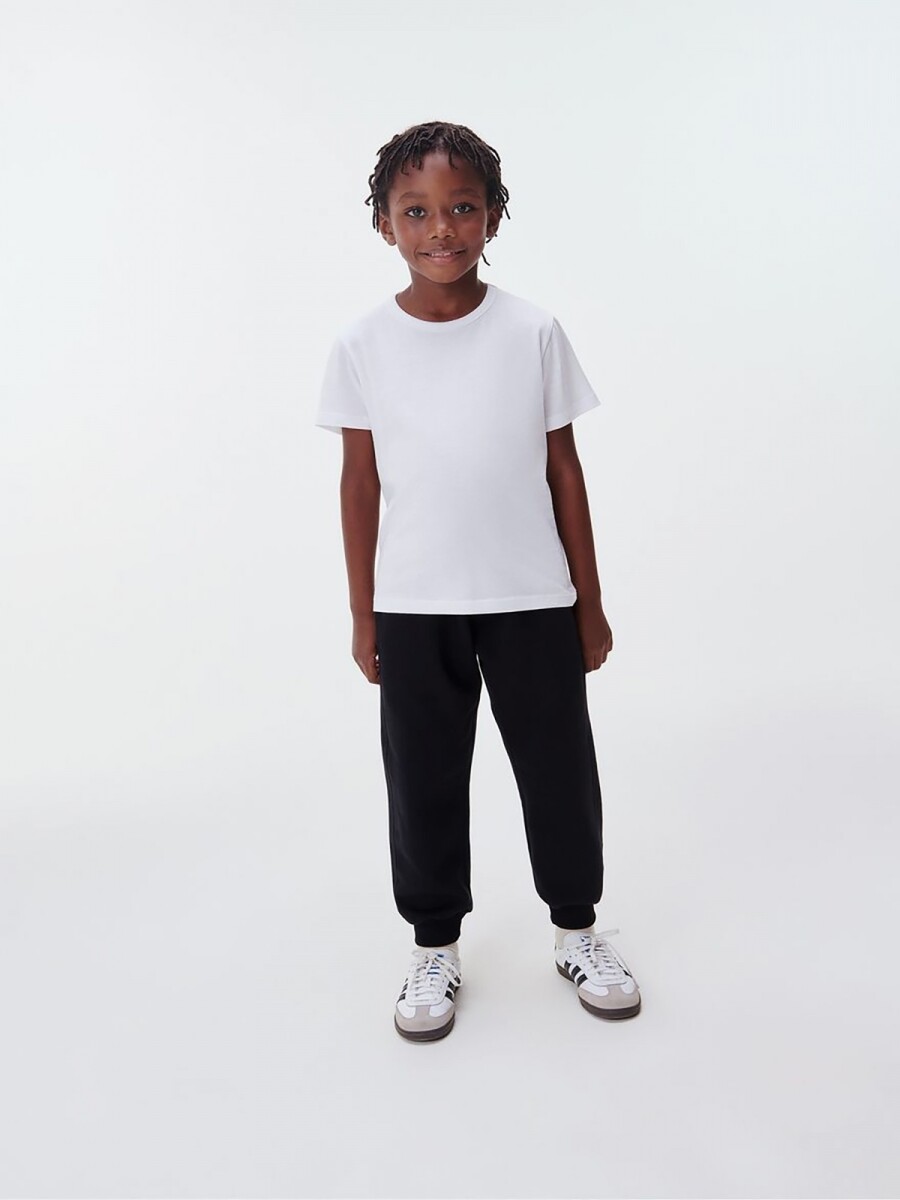 PANTALÓN BABUCHA INFANTIL UNISSEX - NEGRO 