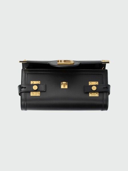 BALMAIN - Clutch B-Buzz Negro