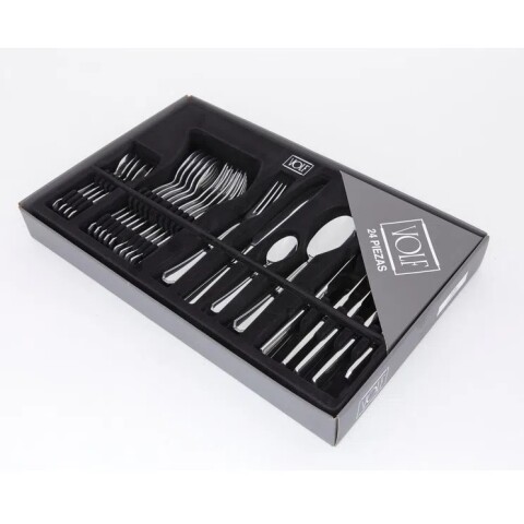 Set de Cubiertos Box 24 Piezas Volf Carat Set de Cubiertos Box 24 Piezas Volf Carat